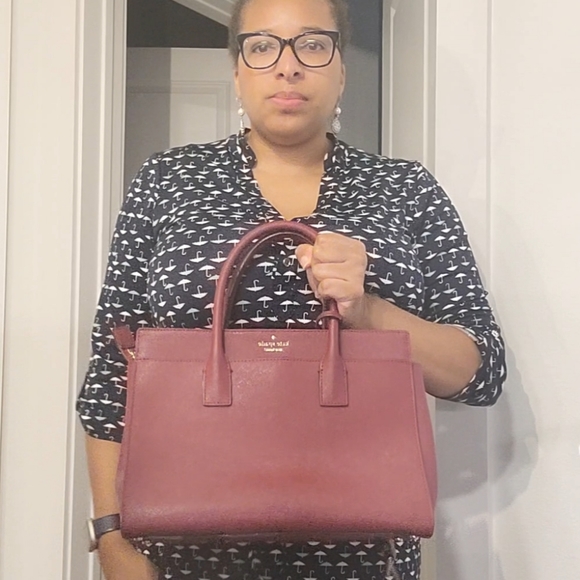Red Kate Spade Cameron Street Candace Satchel - Picture 11 of 12